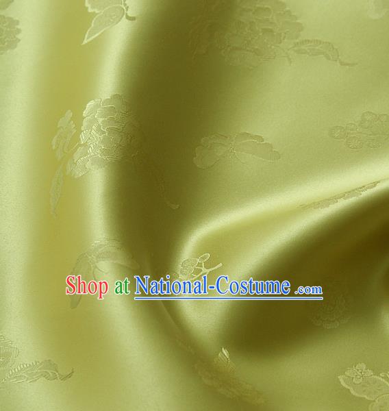 Asian Traditional Palace Style Drapery Chinese Royal Pattern Design Brocade Korean Hanbok Fabric Silk Fabric Material