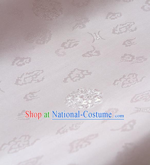 Asian Traditional Palace Drapery Korean Hanbok Royal Pattern Design Brocade Satin Fabric Chinese Tang Suit Silk Fabric Material