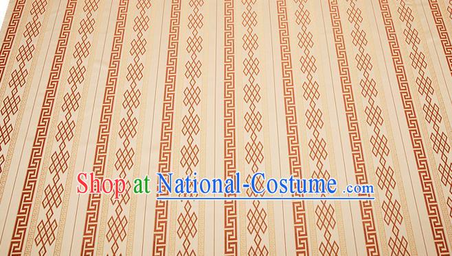 Chinese Traditional Garment Fabric Classical Pattern Design Brocade Cushion Material Drapery