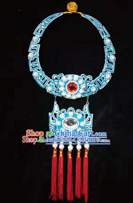 Traditional Chinese Beijing Opera Niche Accessories Ancient Prince Necklace for Men