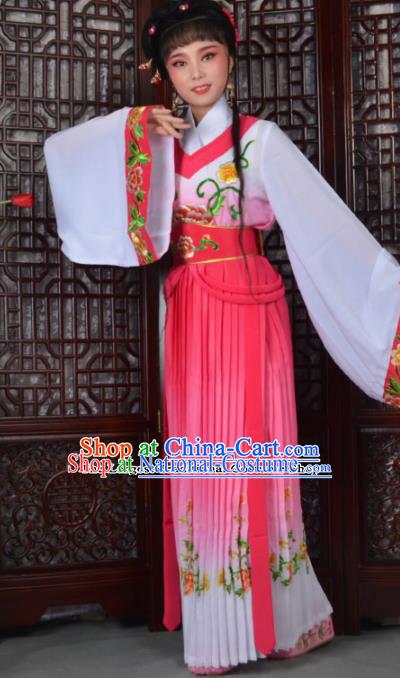 Traditional Chinese Peking Opera Young Lady Costumes Ancient Princess Dress for Adults