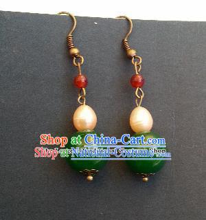 Traditional Chinese Ancient Hanfu Earrings Princess Jewelry Accessories for Women