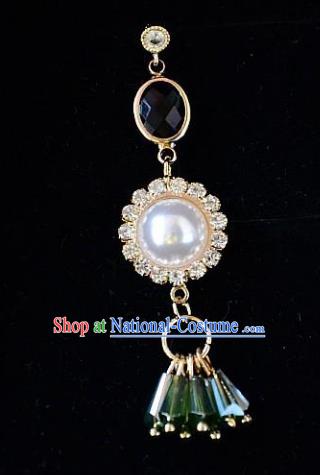 European Western Bride Accessories Renaissance Vintage Pearl Earrings for Women