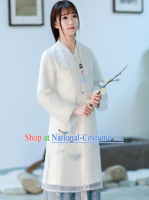 Traditional Chinese National Costume Embroidered Cheongsam Tangsuit Qipao Dress for Women