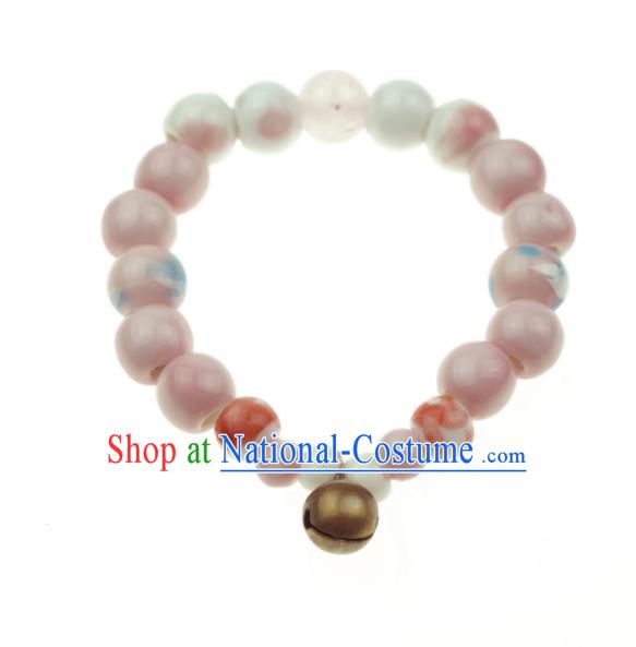 Traditional Chinese Bracelet Accessories Ceramics Beads Bangle for Women