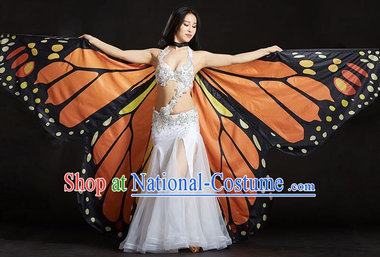 Indian Bollywood Belly Dance Props Asian India Oriental Dance Butterfly Wing for Women