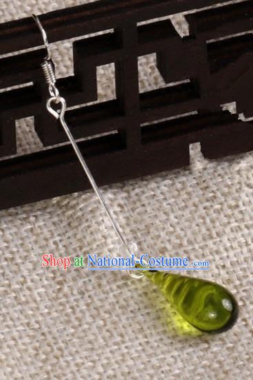 Chinese Handmade Classical Earrings Accessories Ancient Princess Eardrop for Women