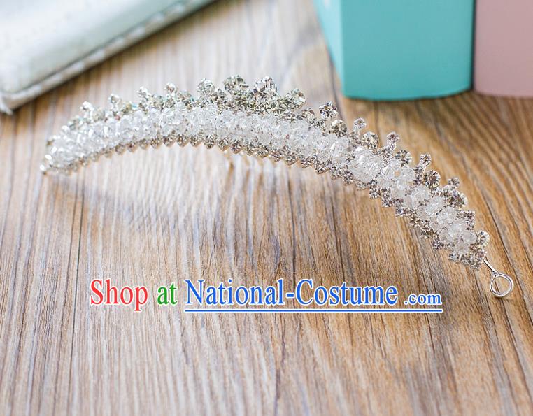 Handmade Classical Hair Accessories Baroque Crystal Hair Clasp Headwear for Women