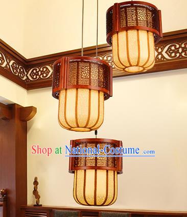 Traditional Chinese Handmade Wax Gourd Hanging Lantern Asian Ceiling Lanterns Ancient Lantern