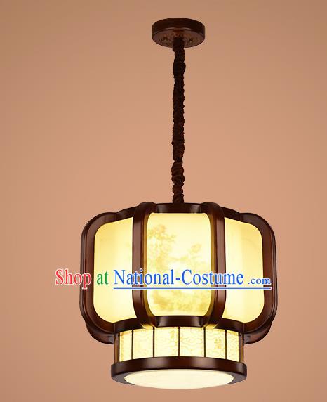 Traditional Chinese Wood Palace Lantern Handmade Hanging Lanterns Ancient Lamp