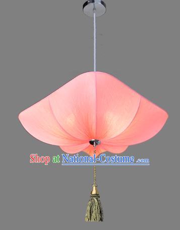 Top Grade Handmade Pink Lanterns Traditional Chinese Hanging Palace Lantern Ancient Lanterns