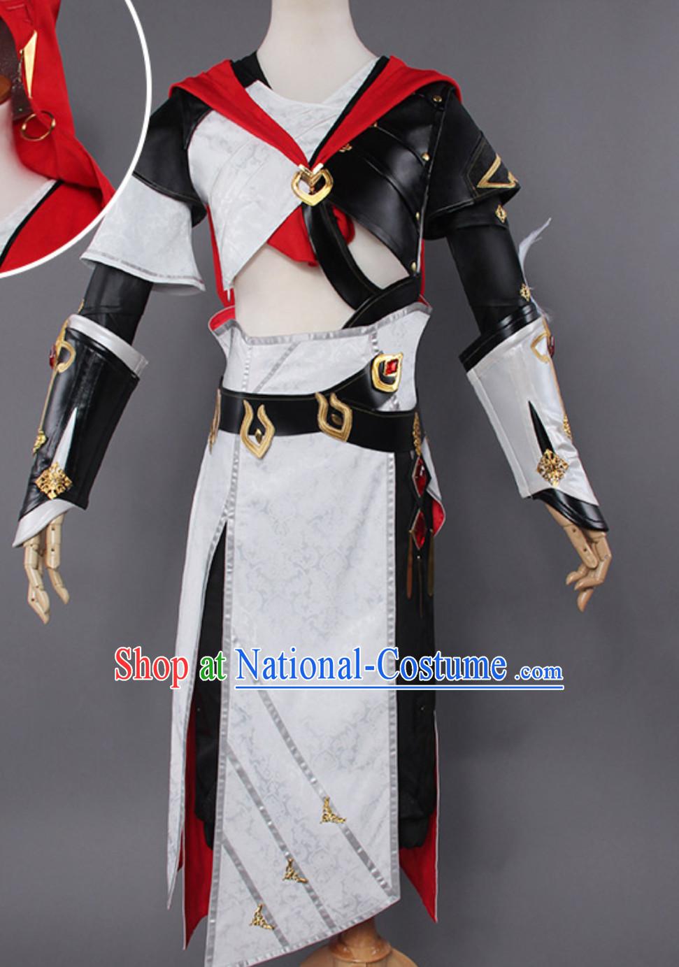 Asian Sexy Future Warrior Anime Costumes Superhero Costume Complete Set