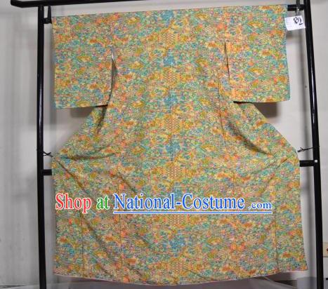 Japanese Traditional Male Kimono Clothing Japan Printing Flowers Haori Kimonos Yukata Robe for Men