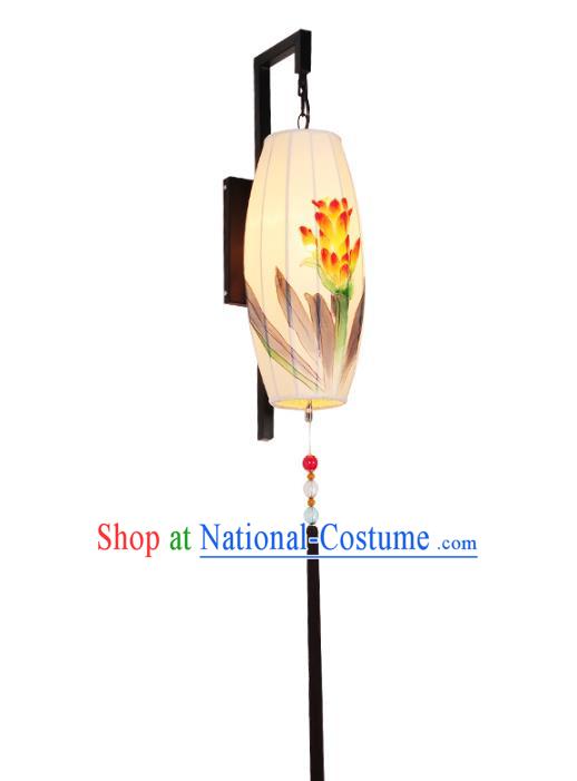 Handmade Traditional Chinese Lantern Wall Lamp Printing Palace Lantern