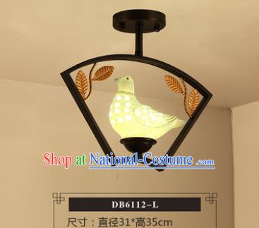 Traditional Chinese Handmade Lantern Classical Pigeon Ceiling Lamp Ancient Lanern