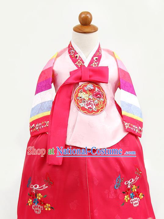 Korean Traditional Hanbok Clothing Korean Children Fashion Apparel Hanbok Costumes for Kids