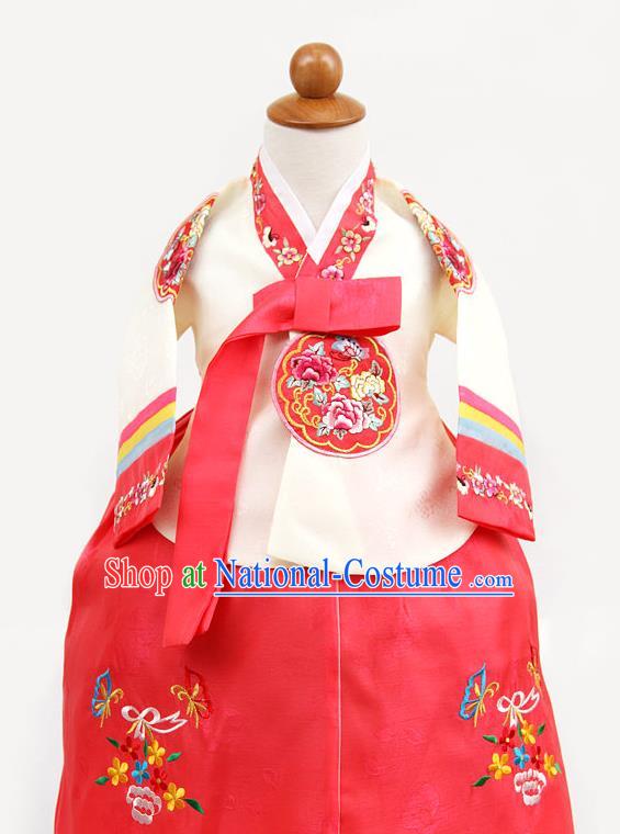 Korean Traditional Yellow Hanbok Clothing Korean Children Fashion Apparel Hanbok Costumes for Kids