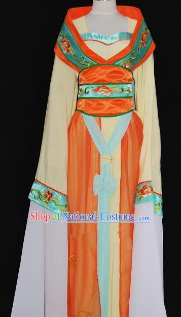 Traditional Chinese Beijing Opera Imperial Consort Dress Peking Opera Diva Embroidered Costume