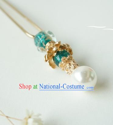 Chinese Ancient Hanfu Handmade Pearl Hairpins Hair Accessories for Women