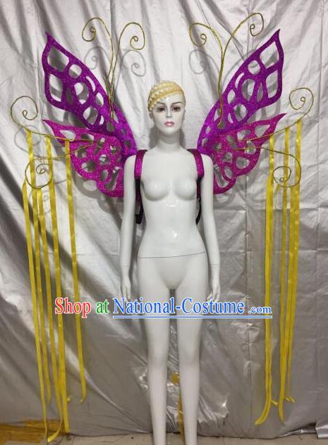 Top Grade Handmade Accessories Angel Wings Brazilian Carnival Props Butterfly Wings for Women