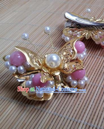 Traditional Chinese Ancient Hair Accessories Hairpins Butterfly Hair Claw for Women