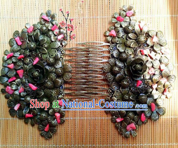 Traditional Chinese Ancient Hair Accessories Hair Combs Hairpins for Women