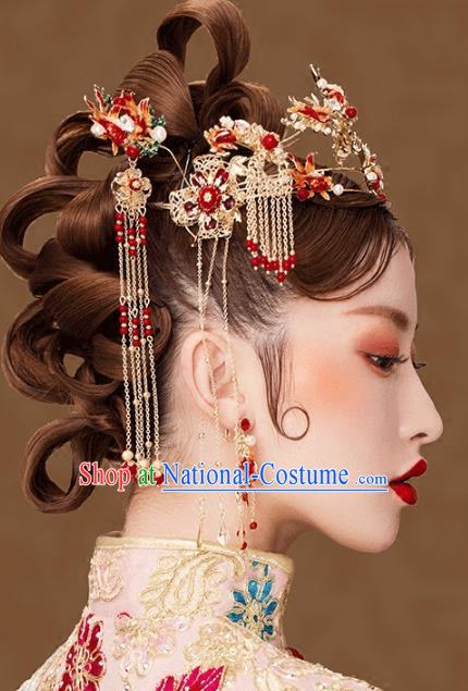 Chinese Ancient Style Hair Jewelry Accessories Cosplay Hairpins Headwear Headdress for Women