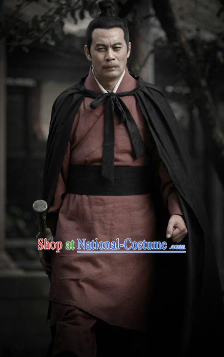 Traditional Chinese Ancient Costume Chu and Han Dynasties Hanfu Clothing