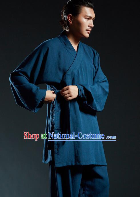 Top Kung Fu Costume Martial Arts Kung Fu Training Uniform Gongfu Shaolin Wushu Tang Suit Clothing for Men