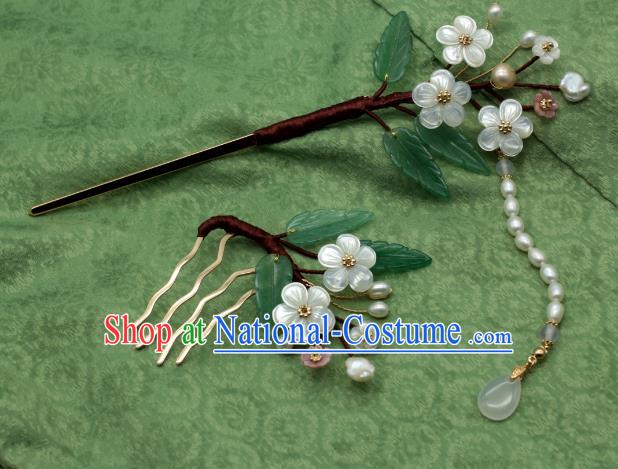 Traditional Chinese Ancient Hair Accessories Handmade Tassel Hairpins for Women