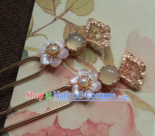 Traditional Chinese Ancient Hair Clip Hair Accessories Handmade Hanfu Hairpins for Women