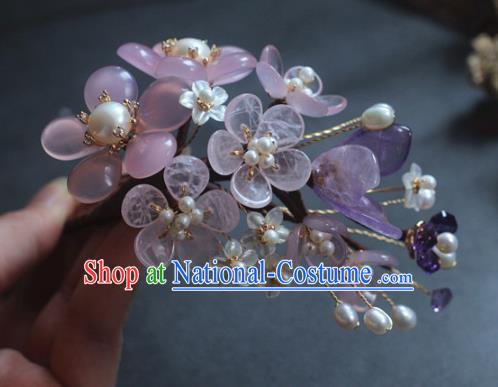 Traditional Chinese Ancient Hair Accessories Handmade Hair Claw Hanfu Hairpins for Women