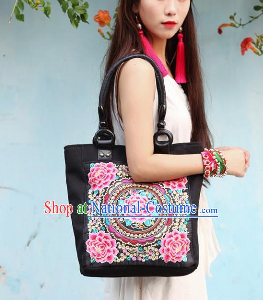 Chinese Traditional Embroidery Craft Embroidered Bags Handmade Handbag for Women