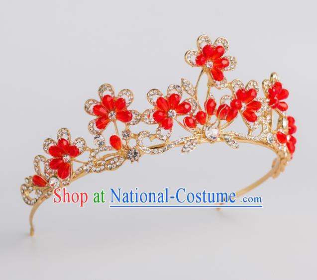 Chinese Ancient Style Hair Jewelry Accessories Cosplay Hairpins Headwear Hair Crown Headdress for Women