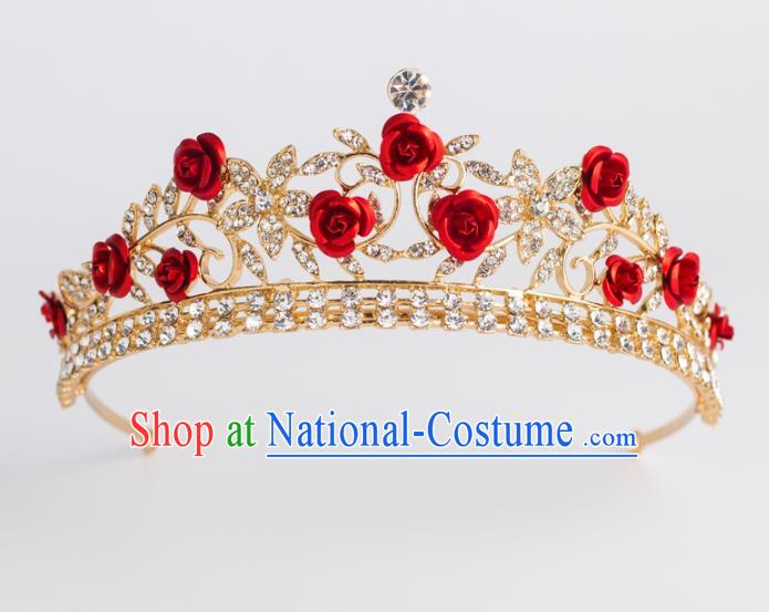 Chinese Ancient Style Hair Jewelry Accessories Cosplay Hairpins Headwear Hair Crown Headdress for Women