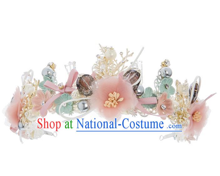 Chinese Ancient Style Hair Jewelry Accessories Cosplay Hairpins Headwear Hair Crown Headdress for Women