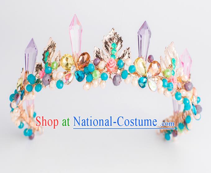 Chinese Ancient Style Hair Jewelry Accessories Cosplay Hairpins Headwear Hair Crown Headdress for Women