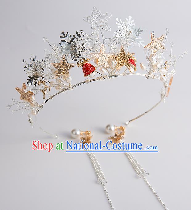 Baroque Bride Hair Accessories Princess Royal Crown Wedding Classical Imperial Crown for Women