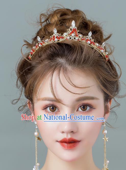 Baroque Bride Classical Hair Accessories Princess Royal Crown Wedding Imperial Crown for Women