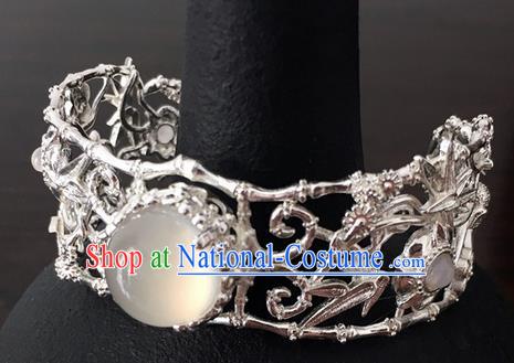 Traditional Handmade Chinese Ancient Classical Accessories Crystal Hanfu Bracelet for Women