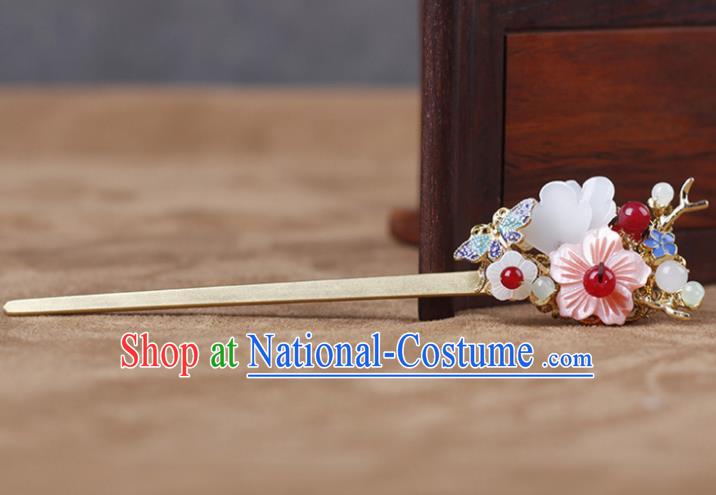 Chinese Traditional Handmade Hair Accessories Ancient Hairpins Hanfu Hair Clip for Women