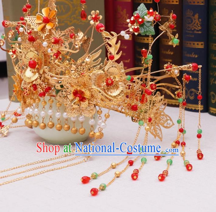 Chinese Ancient Style Hair Jewelry Accessories Cosplay Hairpins Headwear Headdress for Women