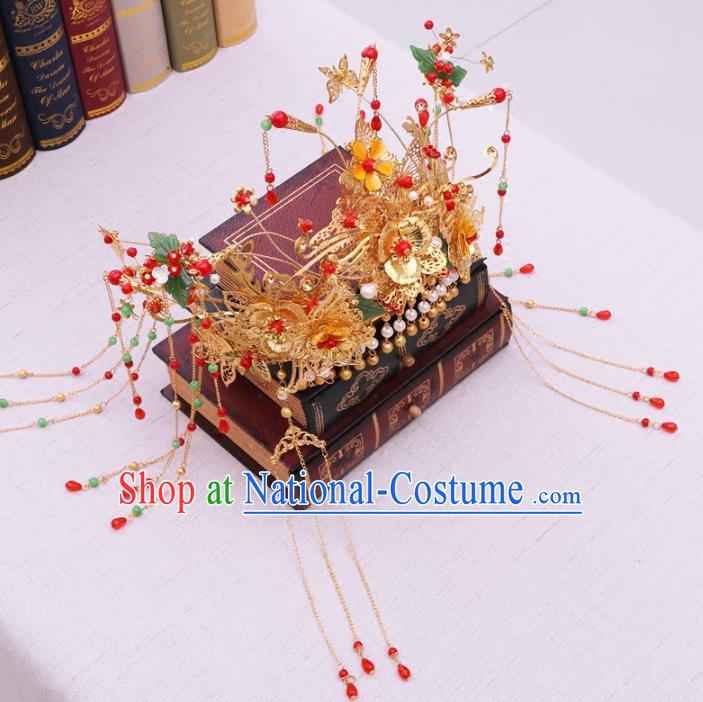 Chinese Ancient Style Hair Jewelry Accessories Cosplay Hairpins Headwear Headdress for Women