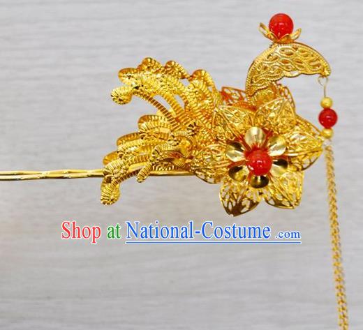 Ancient Chinese Handmade Phoenix Hair Clip Hair Accessories Classical Hairpins for Women