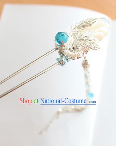 Chinese Ancient Handmade Tassel Hair Clip Hair Accessories Hanfu Hairpins for Women