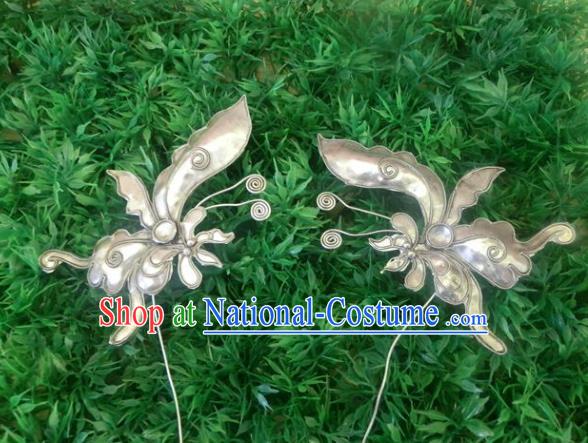 Traditional Chinese Miao Nationality Hairpins Hair Accessories for Women