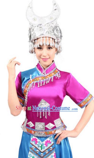 Traditional Chinese Yangge Fan Dance Folk Dance Ethnic Costume Classical Yangko Chorus Modern Dance Dress Halloween Clothing and Shoes