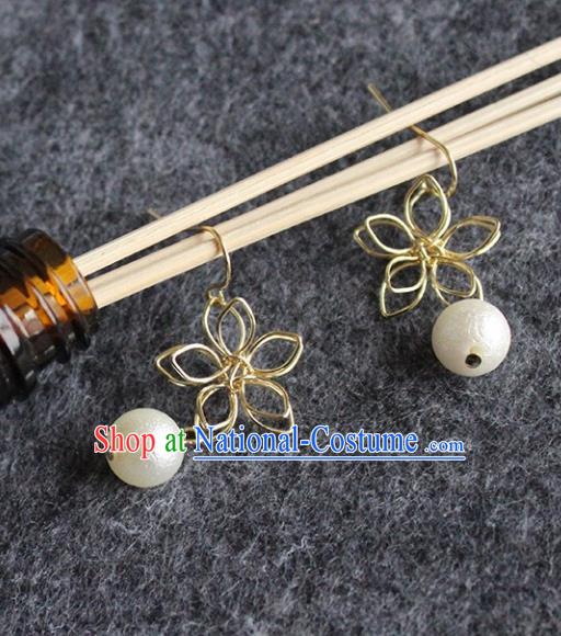 Chinese Traditional Jewelry Accessories Ancient Hanfu Earrings for Women