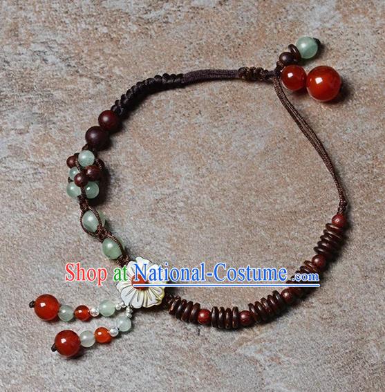 Chinese Traditional Jewelry Accessories Ancient Palace Hanfu Anklets for Women