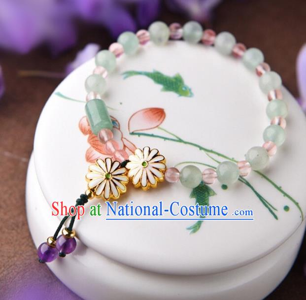 Chinese Traditional Jewelry Accessories Ancient Palace Hanfu Bracelet Chain for Women